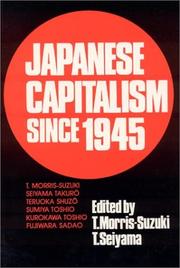 Japanese capitalism since 1945 : critical perspectives