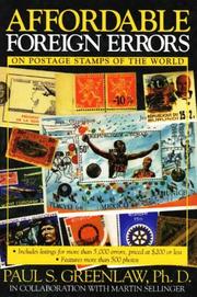 Cover of: Affordable foreign errors on postage stamps of the world