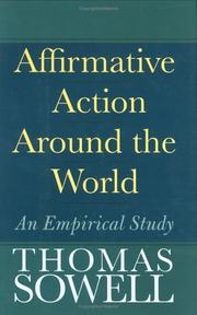 Affirmative Action Around the World by Thomas Sowell