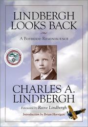 Cover of: Lindbergh Looks Back: A Boyhood Reminiscence