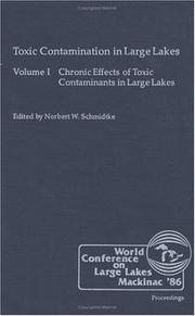 Cover of: Chronic effects of toxic contaminants in large lakes