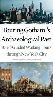 Cover of: Touring Gotham's archaeological past by Diana diZerega Wall