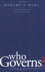 Who governs? : democracy and power in an American city