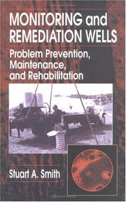 Cover of: Monitoring and remediation wells: problem prevention, maintenance, and rehabilitation