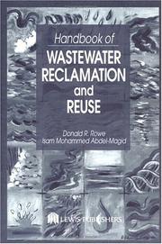 Handbook of wastewater reclamation and reuse