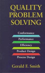 Cover of: Quality problem solving by Smith, Gerald F.
