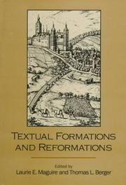 Textual formations and reformations