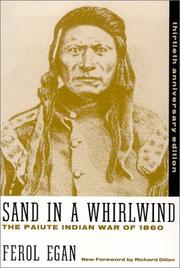 Cover of: Sand in a whirlwind by Ferol Egan