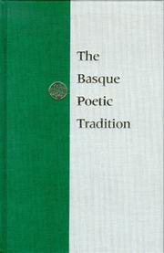 Cover of: The Basque Poetic Tradition (The Basque Series)