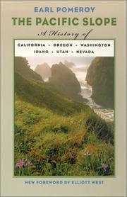 Cover of: The Pacific slope