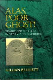 Cover of: Alas, poor ghost!: traditions of belief in story and discourse