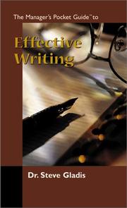 Cover of: The manager's pocket guide to effective writing