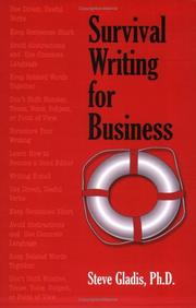 Cover of: Survival writing for business