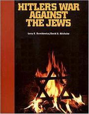 Cover of: Hitler's war against the Jews by David A. Altshuler