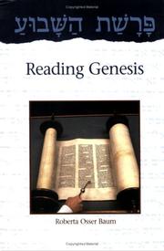 Cover of: Parashat Hashavua: Reading Genesis