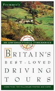 Cover of: Frommer's Britain's Best-Loved Driving Tours