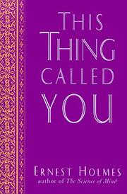 Cover of: This thing called you