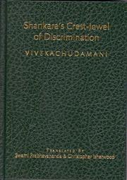 Cover of: Shankara's Crest-jewel of discrimination =: Viveka-chudamani
