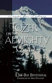 Cover of: Tozer on the Almighty God: A 366-day Devotional (Tozer for Today)