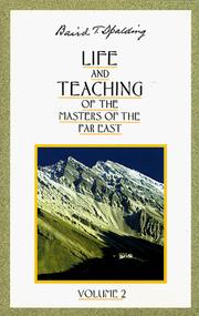 Cover of: Life and Teaching of the Masters of the Far East (Life & Teaching of the Masters of the Far East)