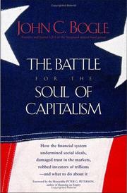 Cover of: The battle for the soul of capitalism