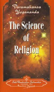 Cover of: The science of religion