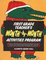 Cover of: First grade teacher's month-by-month activities program