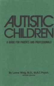 Cover of: Autistic children