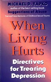 Cover of: When living hurts: directives for treating depression
