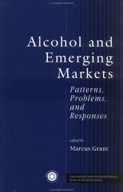 Cover of: Alcohol and emerging markets by edited by Marcus Grant.