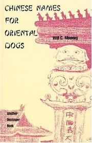 Chinese names for oriental dogs by Will C. Mooney