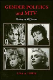 Gender Politics and Mtv by Lisa A. Lewis