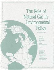Cover of: The Role of natural gas in environmental policy