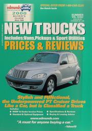 Cover of: Edmund's New Trucks Winter 2001: Prices & Reviews : Includes Vans, Pickups & Sport Utilities (Edmund's New Trucks. Prices and Reviews)