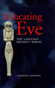 Cover of: Educating Eve: the "language instinct" debate