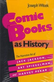 Comic Books As History by Joseph Witek