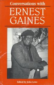 Cover of: Conversations with Ernest Gaines by Ernest J. Gaines