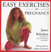 Cover of: Easy Exercises for Pregnancy