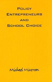 Policy entrepreneurs and school choice