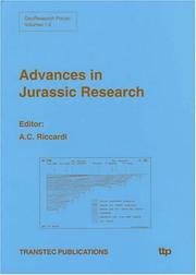 Advances in Jurassic research by International Congress on Jurassic Stratigraphy and Geology (4th 1994 Mendoza, Argentina)