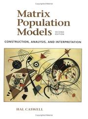 Matrix population models by Hal Caswell