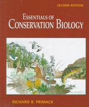 Essentials of conservation biology by Richard B. Primack