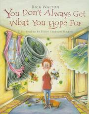 Cover of: You don't always get what you hope for