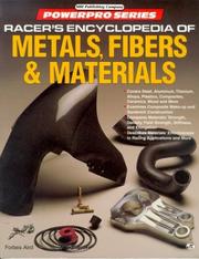 Cover of: Racer's encyclopedia of metals, fibers & materials