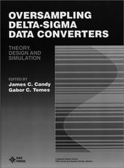 Cover of: Oversampling delta-sigma data converters: theory, design, and simulation