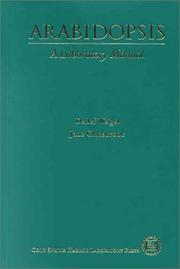 Cover of: Arabidopsis by Detlef Weigel, Jane Glazebrook