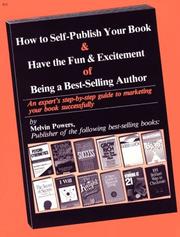 Cover of: How to self-publish your book & have the fun & excitement of being a best-selling author