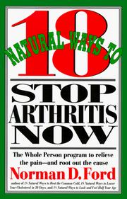 Cover of: 18 natural ways to stop arthritis now