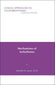 Cover of: Mechanisms of arrhythmias