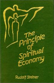 The principle of spiritual economy